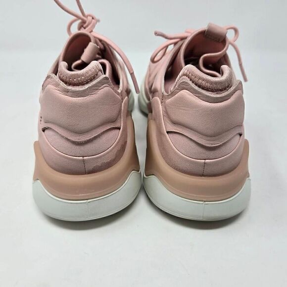 ECCO ELO PHORENE WOMENS ATHLETIC SNEAKER SHOES SILVER PINK SIZE 40 EU 9 US - Picture 6 of 10